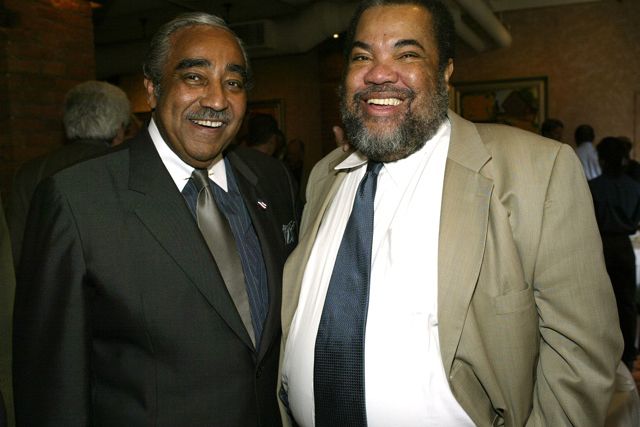 Rep. Charlie Rangel and Bill Lynch in 2004
